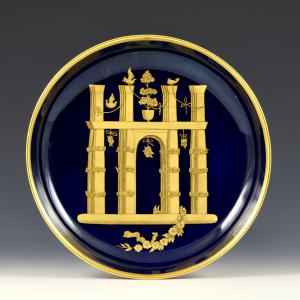 Plate "Arch of the Triumphal Arch of Love" - Gio Ponti, Richard-Ginori Ceramic Company, 1930